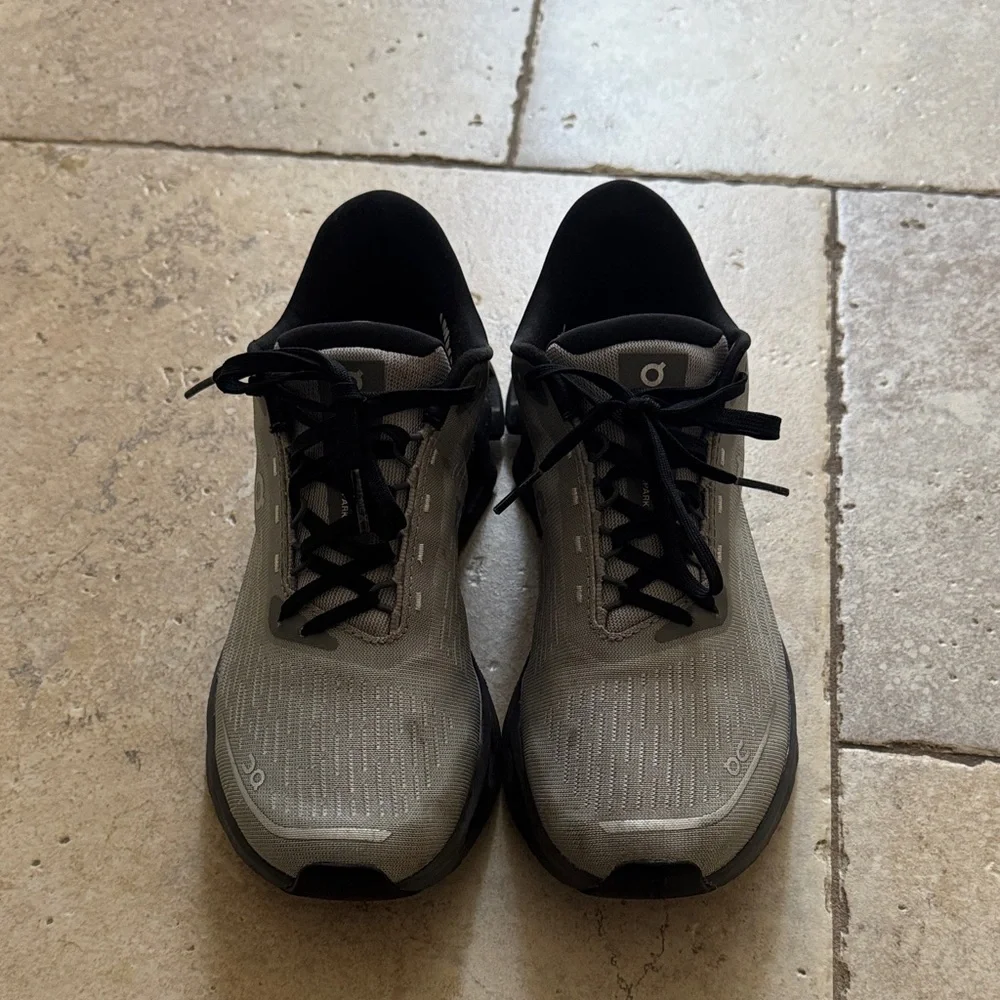 On Running Spark” Charcoal and Ash Sneakers - Picture 4 of 8